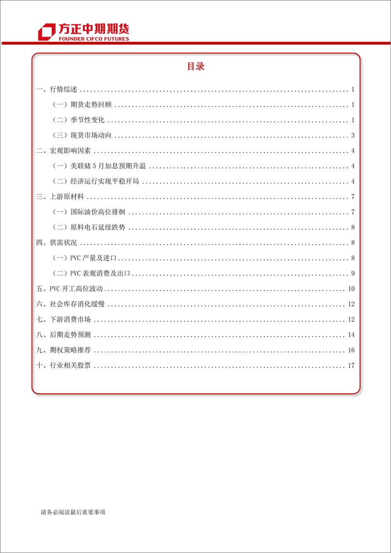 《PVC期货及期权月报-20220503-方正中期期货-22页》 - 第3页预览图