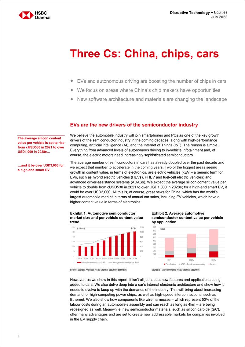 《中国汽车芯片（英）-汇丰-2022.7-67页》 - 第5页预览图