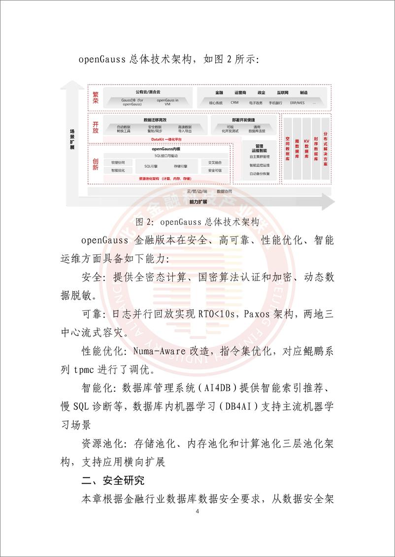 《openGauss金融应用关键能力研究报告》 - 第8页预览图