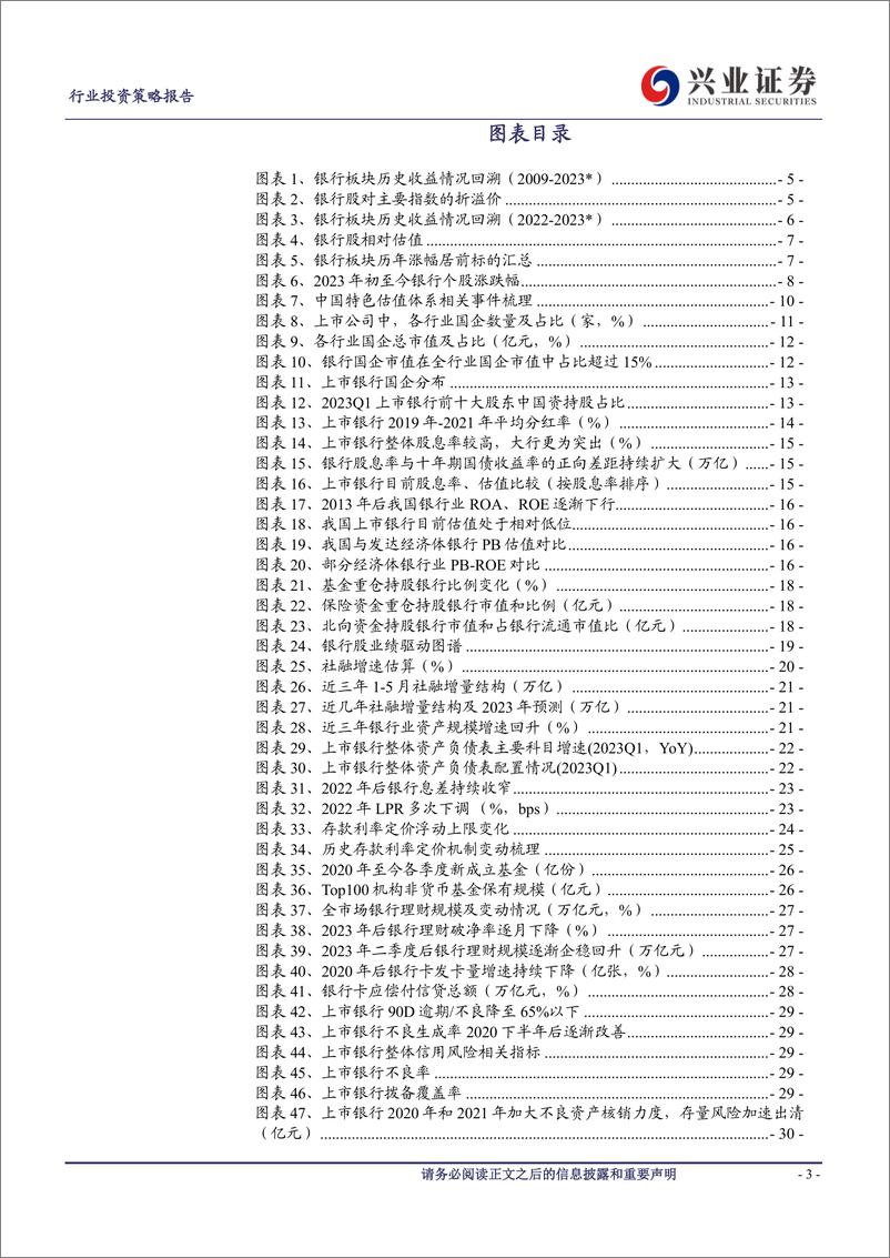 《银行业2023年中期策略报告：把握中特估主线，开启价值重估-20230623-兴业证券-48页》 - 第4页预览图