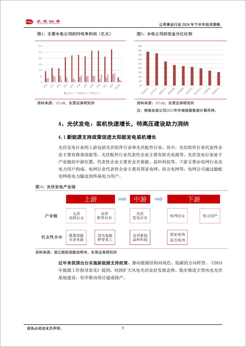 《公用事业行业2024年下半年投资策略：新型能源体系建设提速，关注电%26气领域投资机会-240614-东莞证券-21页》 - 第7页预览图