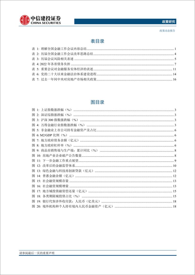 《第六次全国金融工作会议前瞻：重点领域改革促进金融高质量发展-20230528-中信建投-25页》 - 第4页预览图