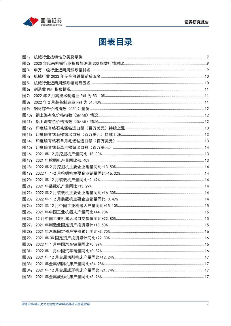 《机械行业双周报（3月第1期）：2月制造业PMI指数50.20%，维持景气区间-20220314-国信证券-24页》 - 第5页预览图