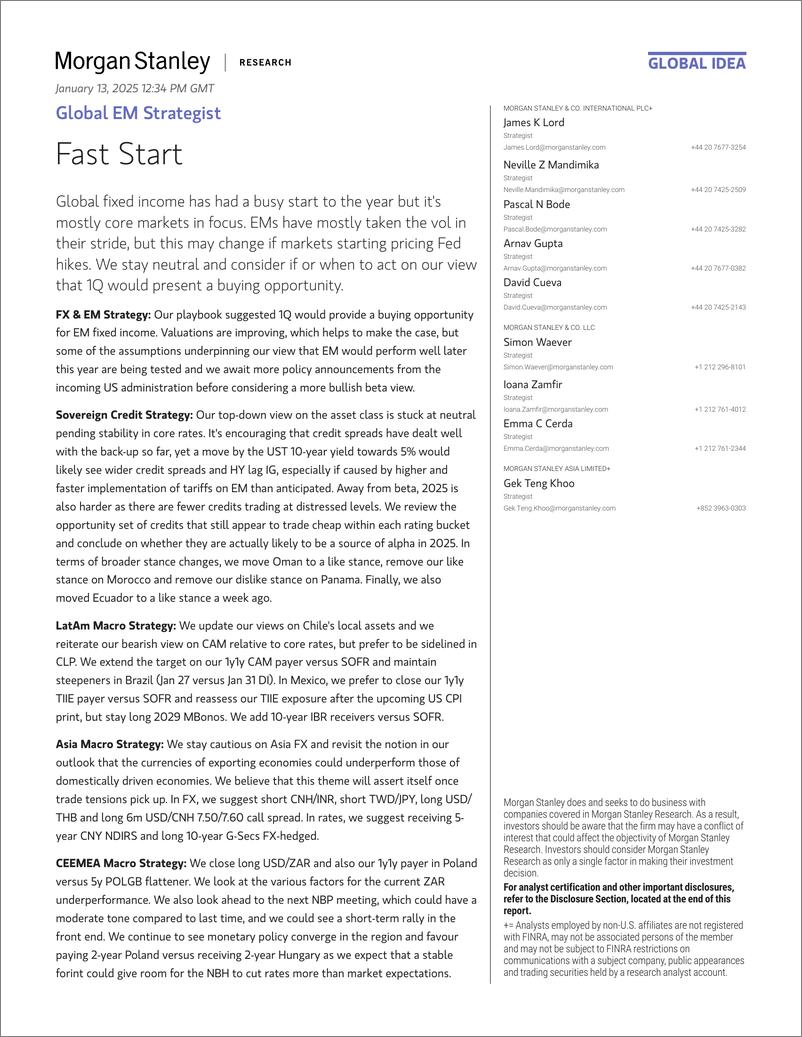 《Morgan Stanley Fixed-Global EM Strategist Fast Start-112783523》 - 第1页预览图