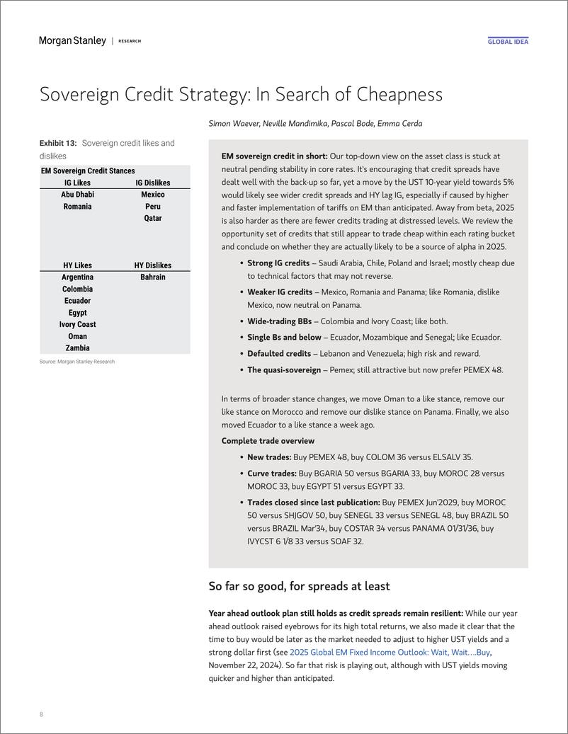 《Morgan Stanley Fixed-Global EM Strategist Fast Start-112783523》 - 第8页预览图