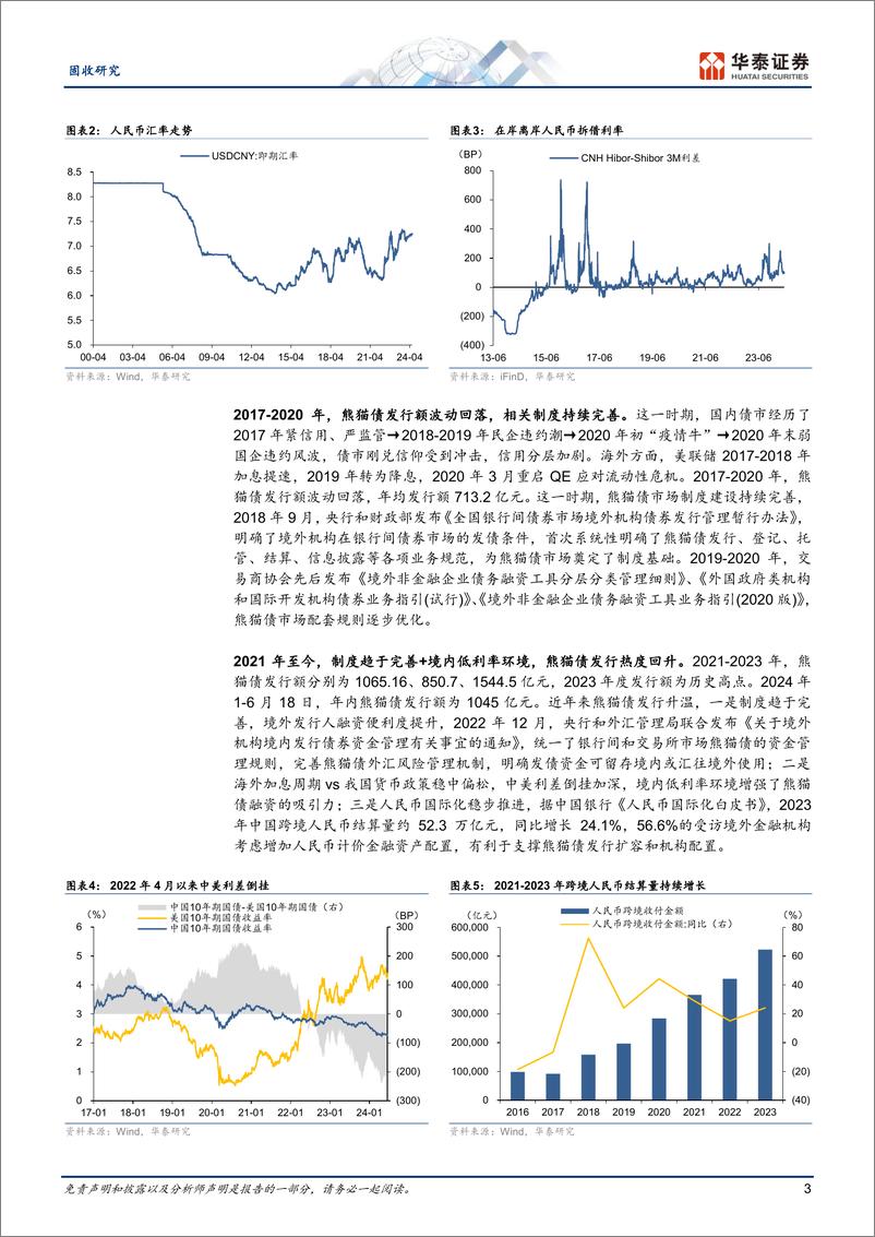 《固收专题研究：扩容中的熊猫债-240621-华泰证券-14页》 - 第3页预览图