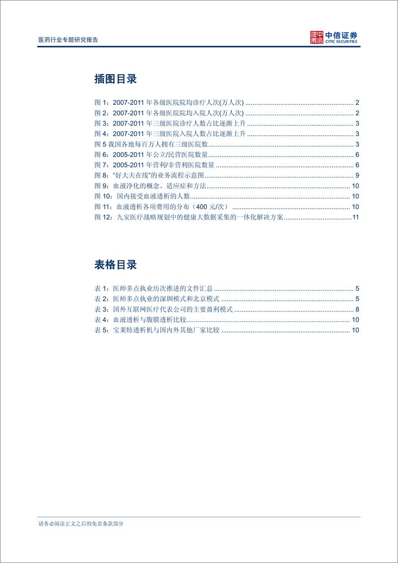 《（医药）中信证券-O2O之互联网医疗：以患者为核心 颠覆式地优化医疗资源配置和使用》 - 第3页预览图