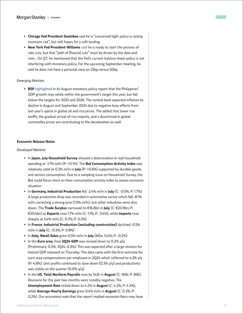 《Morgan Stanley Fixed-Global Macro Commentary September 6-110224035》 - 第7页预览图