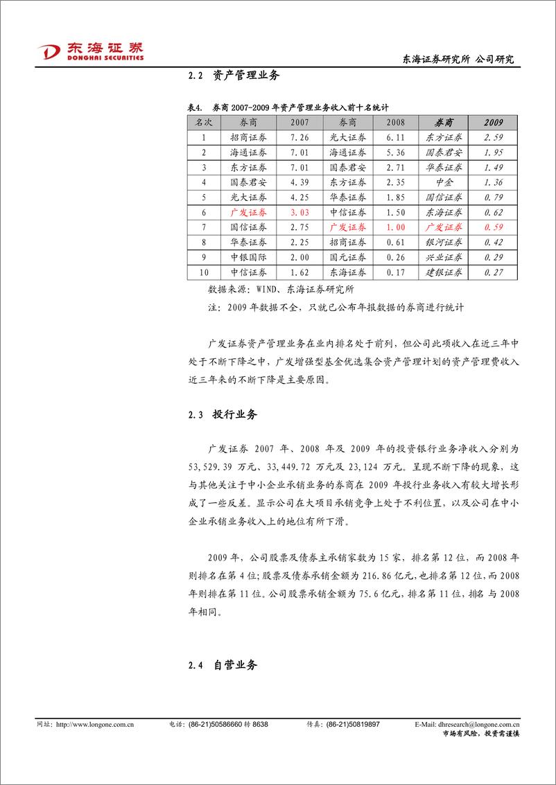 《广发证券（东海证券）-询价报告-草根券商的最杰出代表-100211》 - 第7页预览图