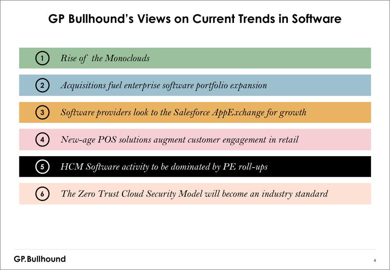 《GP. Bullhound-2019年Q1全球软件市场展望（英文版）-2019.5-46页》 - 第5页预览图