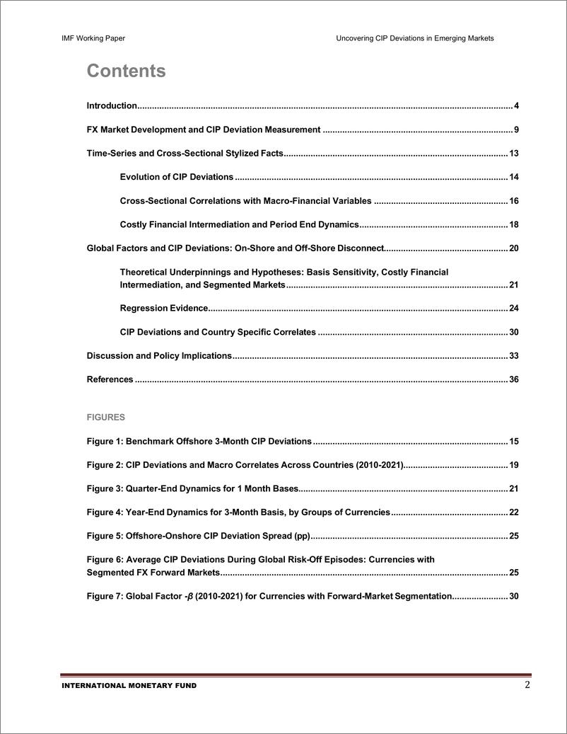 《IMF-揭示新兴市场CIP偏差：区别、决定因素和脱节（英）-2023.2-49页》 - 第5页预览图