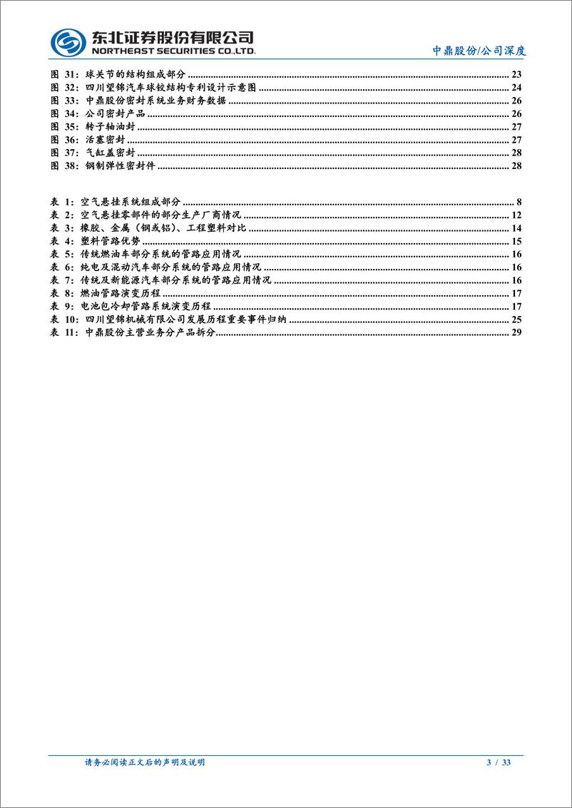 《中鼎股份(000887)拓宽空悬产品多样性，轻量化、冷却业务加速-240514-东北证券-33页》 - 第2页预览图