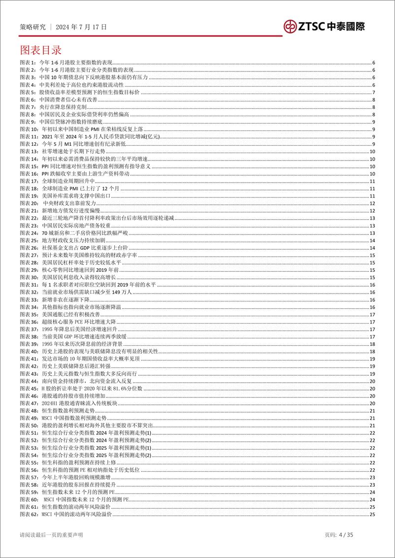 《中泰国际证券-2024年港股市场中期策略展望_温和修复格局下_捕捉结构性机会》 - 第4页预览图