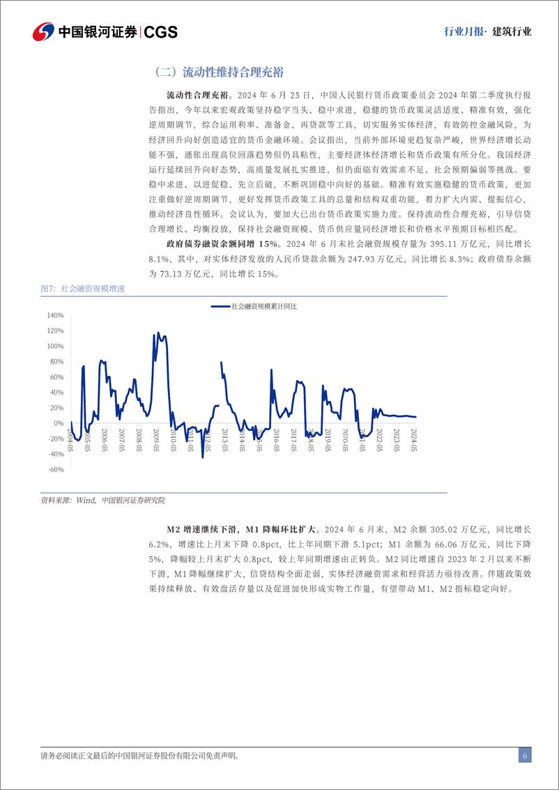 《建筑行业月报：Q2基金持仓占比提升，LPR下调提振市场-240729-银河证券-21页》 - 第6页预览图