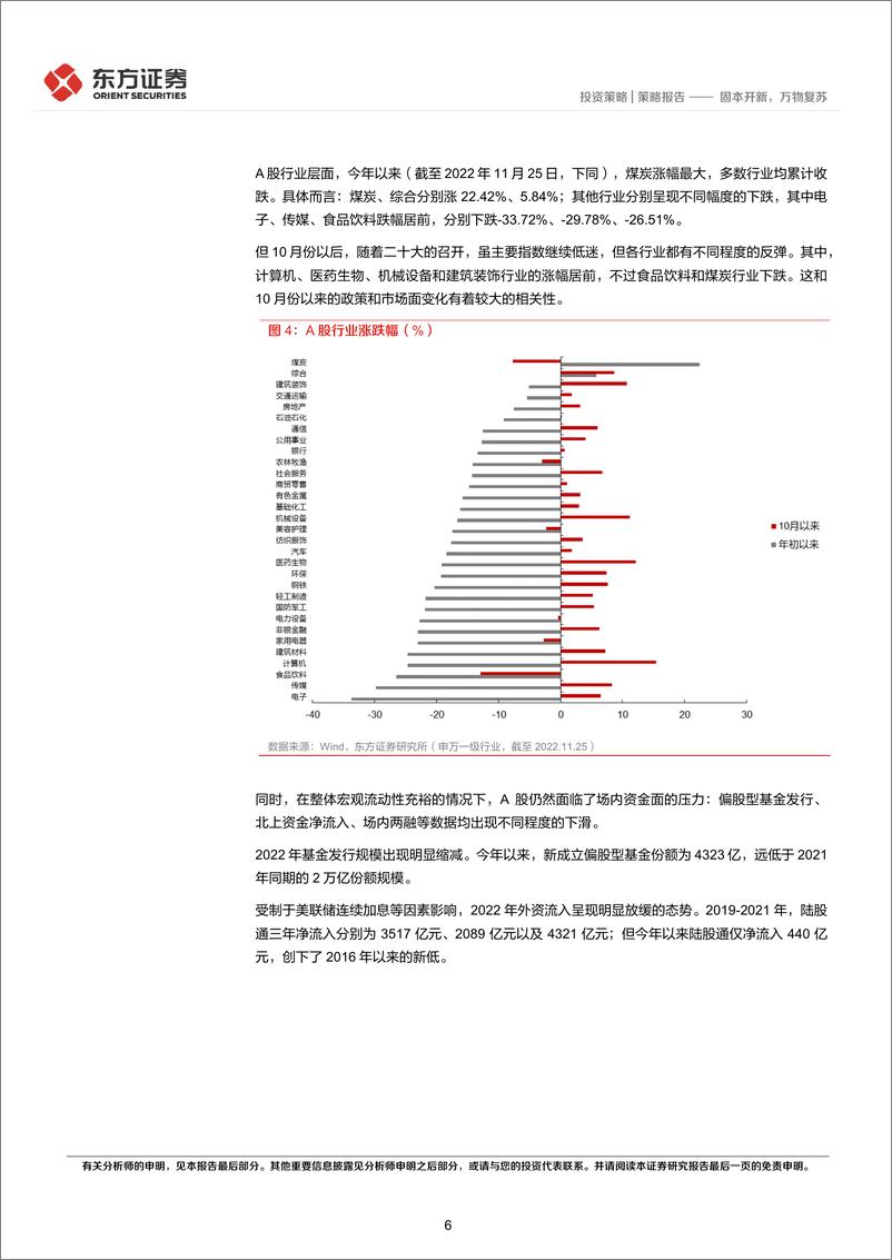 《A股市场2023年度投资策略：固本开新，万物复苏-20221205-东方证券-36页》 - 第7页预览图