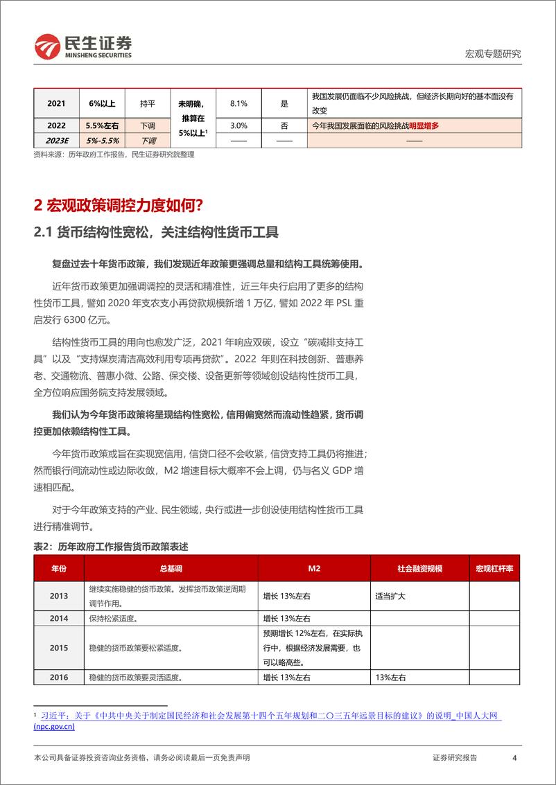 《宏观专题研究：两会前瞻，预期之外的看点-20230302-民生证券-18页》 - 第5页预览图