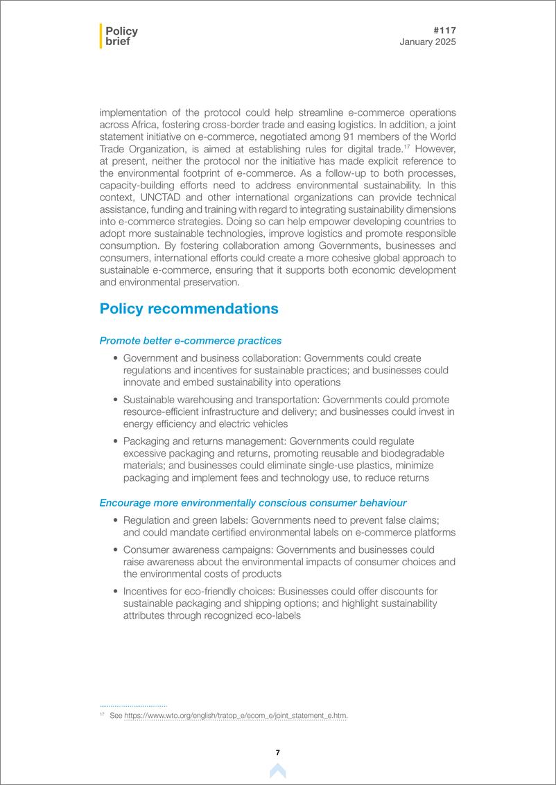 《联合国贸易发展委员会-促进环境可持续的电子商务（英）-2025.1-8页》 - 第7页预览图