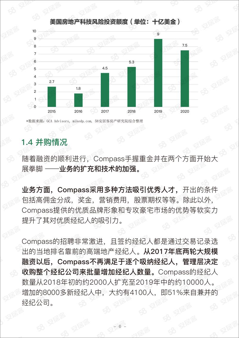 《58安居客房产研究院-20220513美国房地产科技公司研究compass-27页》 - 第8页预览图