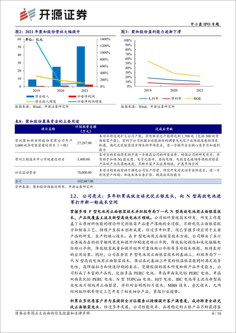 《中小盘IPO专题：次新股说，本批聚和股份等值得重点跟踪（2022年批次41、42、43）-20221106-开源证券-16页》 - 第7页预览图