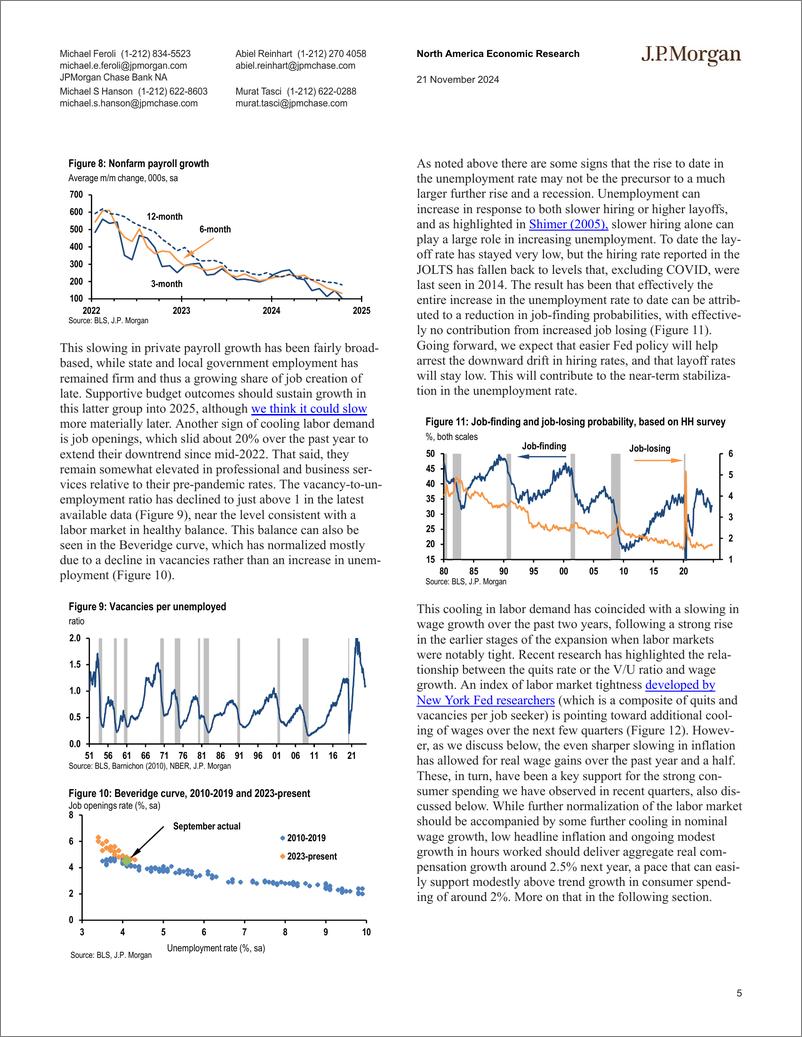 《JPMorgan Econ  FI-2025 US Economic Outlook Yes, there are two paths-111736911》 - 第5页预览图