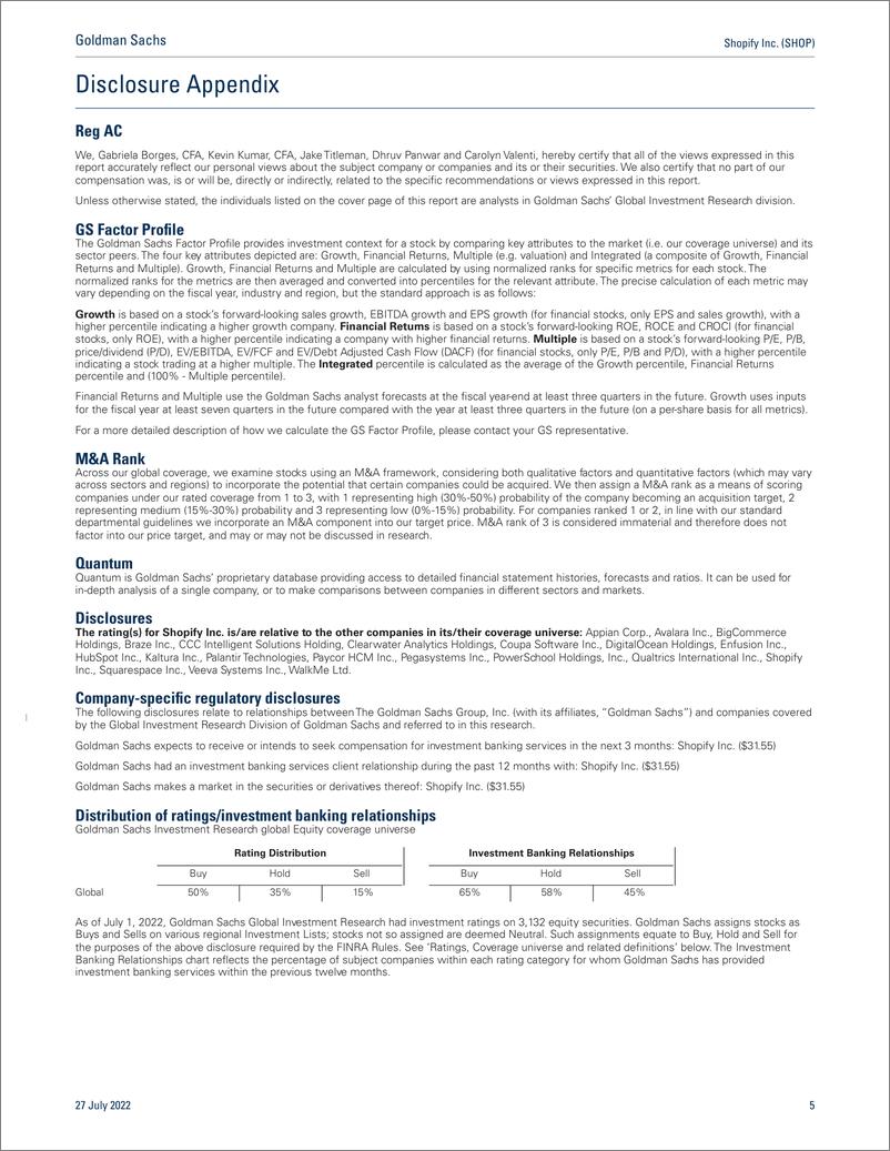 《Shopify Inc. (SHOP Growth, margins likely approaching a trough(1)》 - 第6页预览图