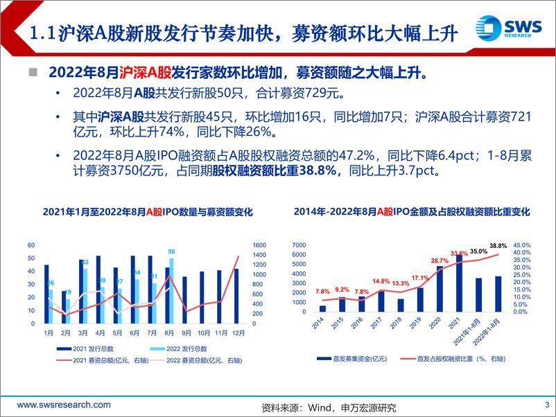 《2022年A股IPO市场8月报：沪深IPO持续升温，首日涨幅亮眼-20220902-申万宏源-18页》 - 第4页预览图