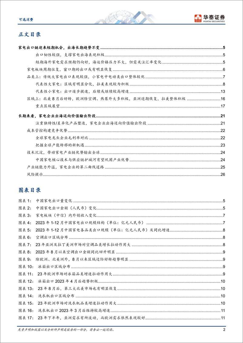 《可选消费专题研究：出口推动出海，强产业全球成长可期》 - 第2页预览图