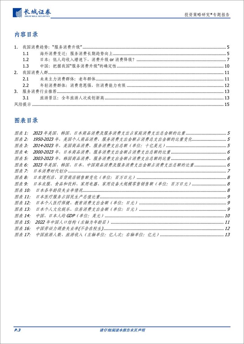 《行业望远镜系列一：不惧经济波动的服务消费-240523-长城证券-16页》 - 第3页预览图