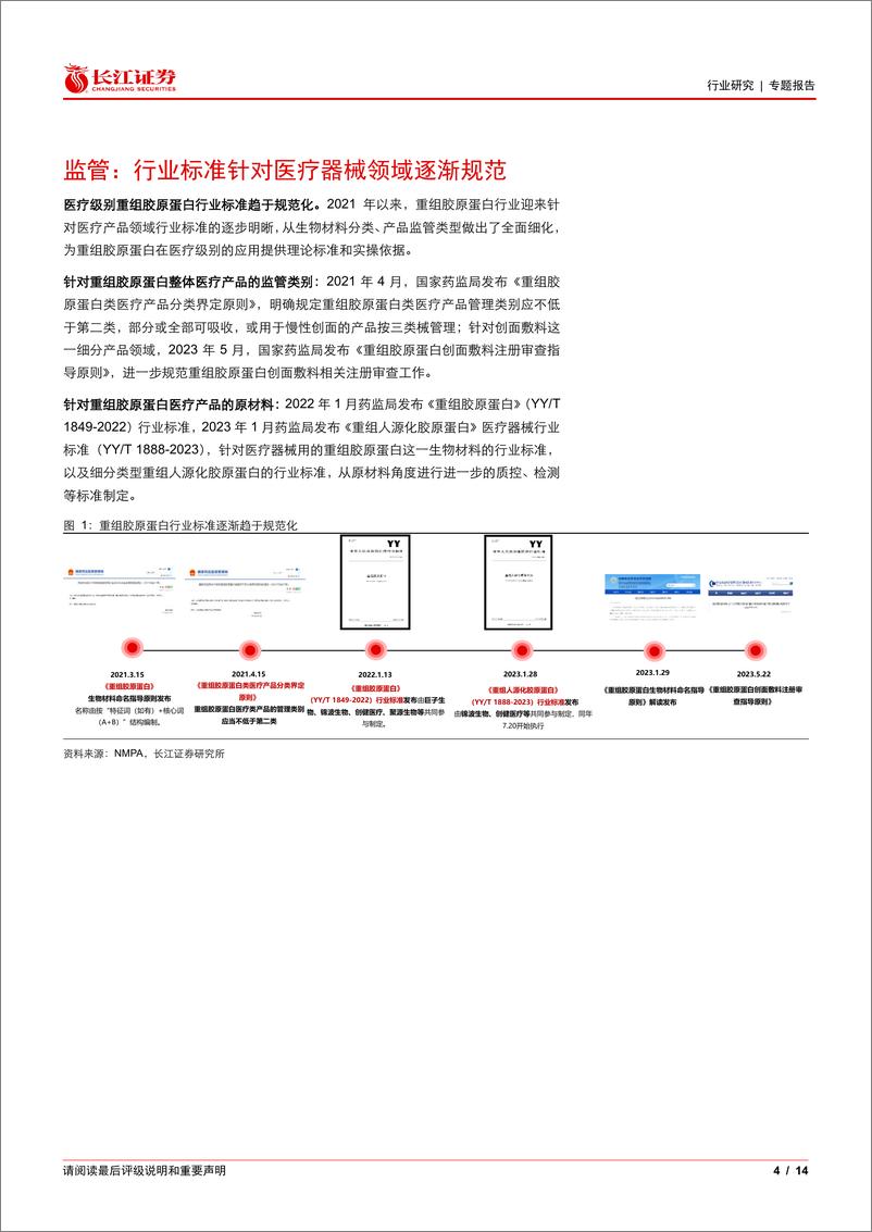 《零售行业医美级重组胶原蛋白专题之二：供给端蓄势待发，需求热度持续提升-240523-长江证券-14页》 - 第4页预览图