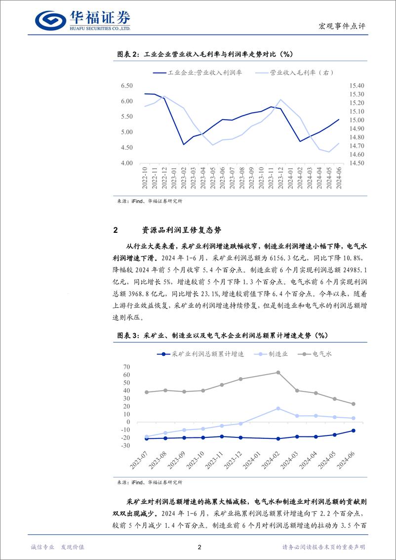 《工业企业利润数据点评：企业利润空间打开-240730-华福证券-10页》 - 第4页预览图