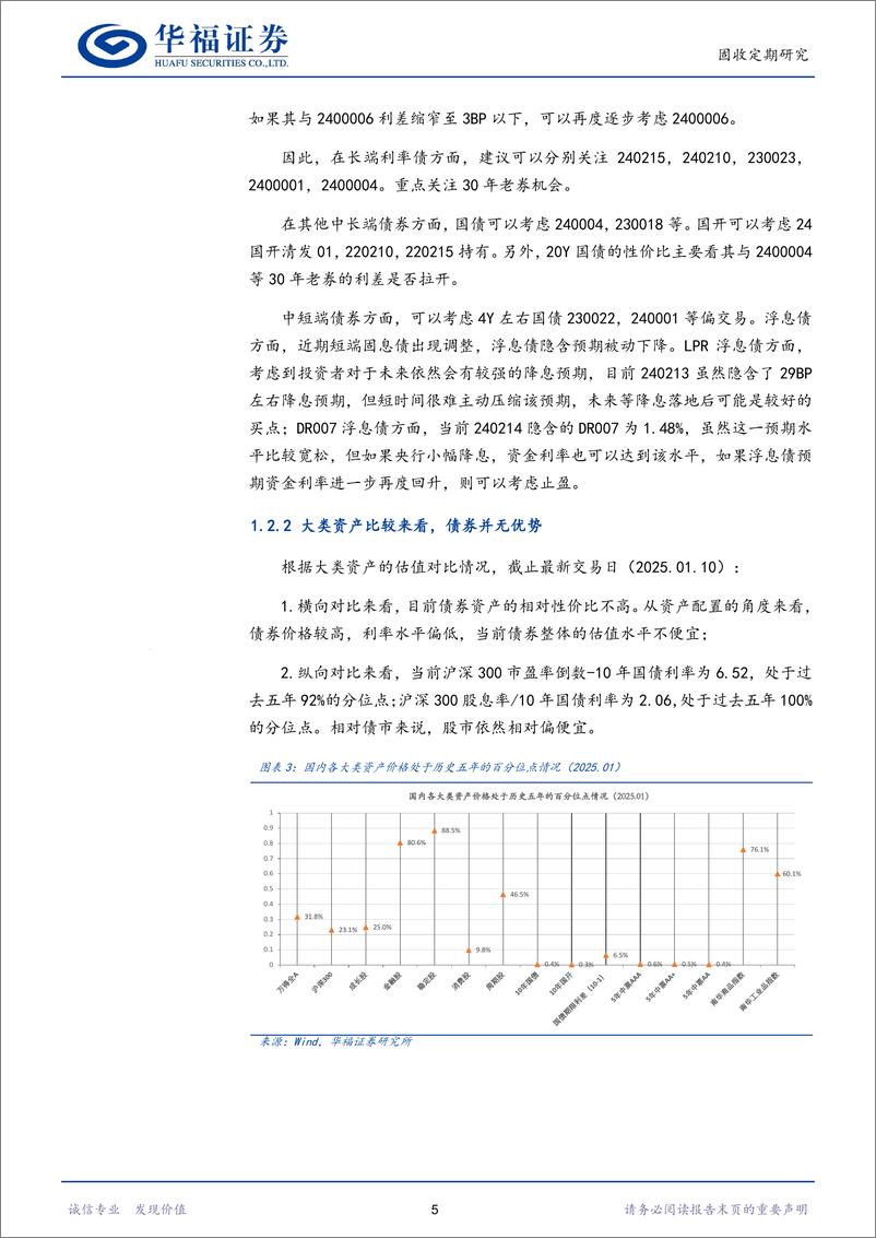 《【华福固收】当前债券利率的再定价及策略-250112-华福证券-20页》 - 第8页预览图