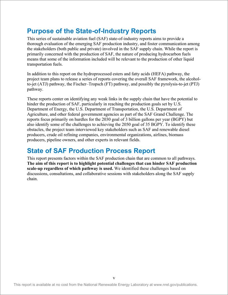 《NREL_2024年可持续航空燃料_SAF_产业现状报告_英文版_》 - 第6页预览图