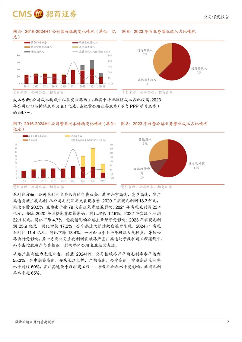 《皖通高速(600012)再投资回报率高，稳健成长高速资产-241113-招商证券-19页》 - 第7页预览图