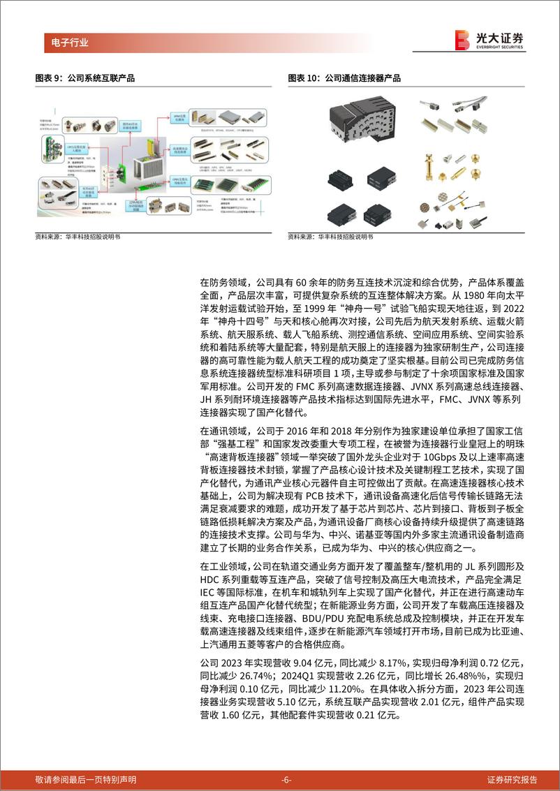 《半导体行业跟踪报告之十八：卡间互联成为AI芯片竞争焦点，华丰科技铜互连方案国内领先-240814-光大证券-11页》 - 第6页预览图