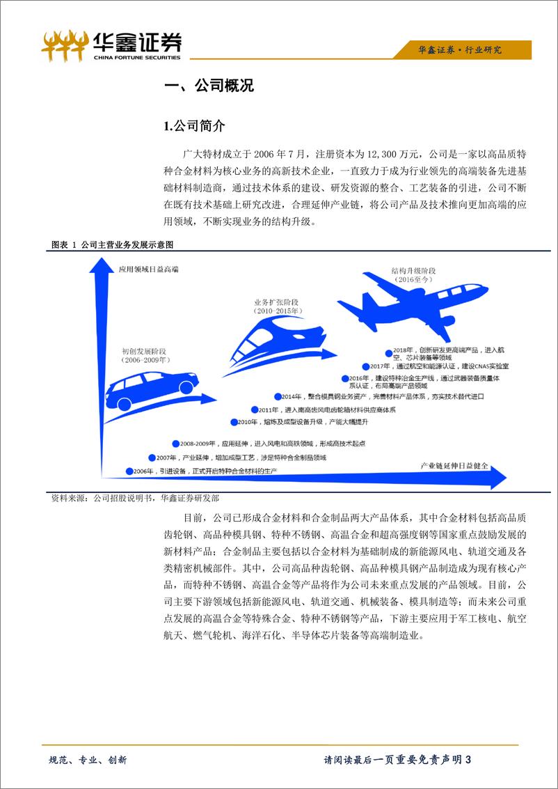 《钢铁行业科创板新材料系列之五：广大特材-20190423-华鑫证券-11页》 - 第4页预览图