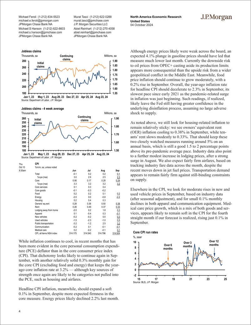 《JPMorgan Econ  FI-United States-110612137》 - 第4页预览图