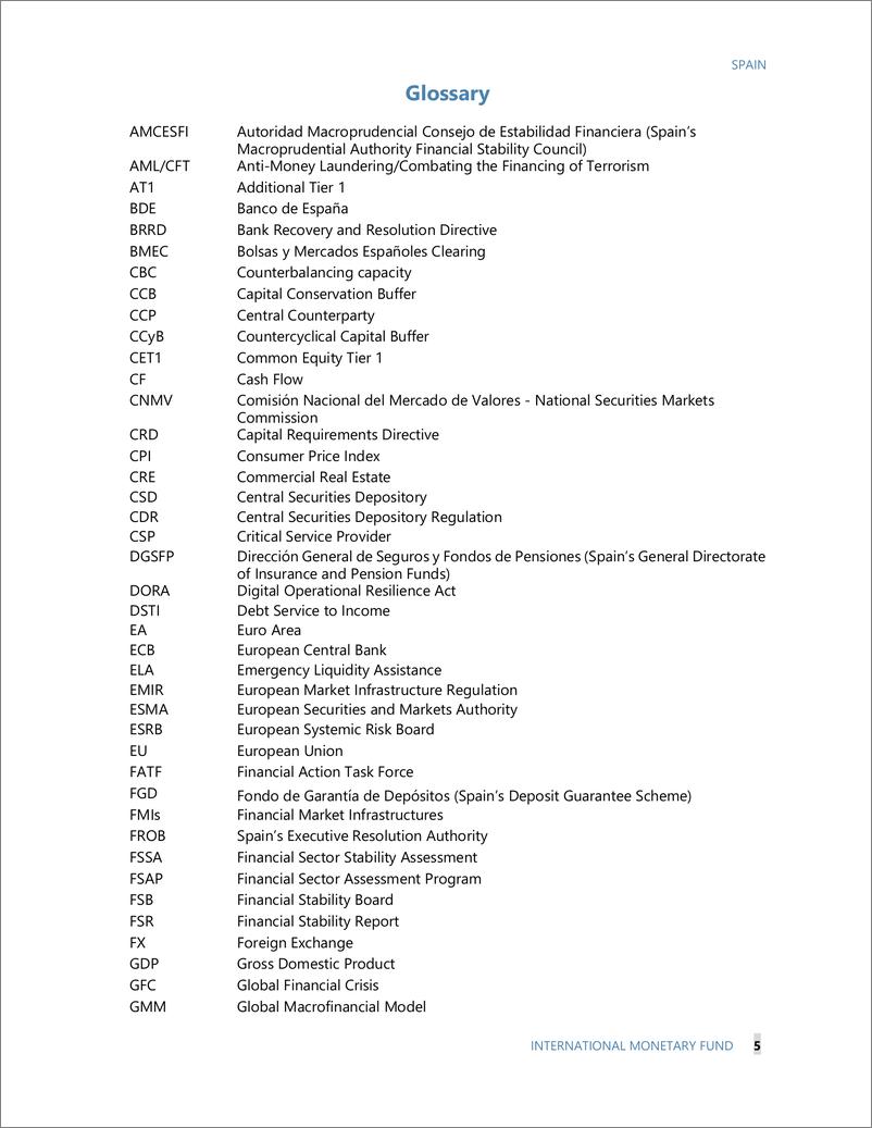 《IMF-西班牙：金融体系稳定性评估（英）-2024.6-78页》 - 第6页预览图