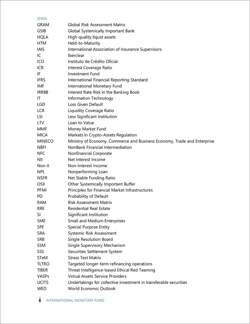 《IMF-西班牙：金融体系稳定性评估（英）-2024.6-78页》 - 第7页预览图