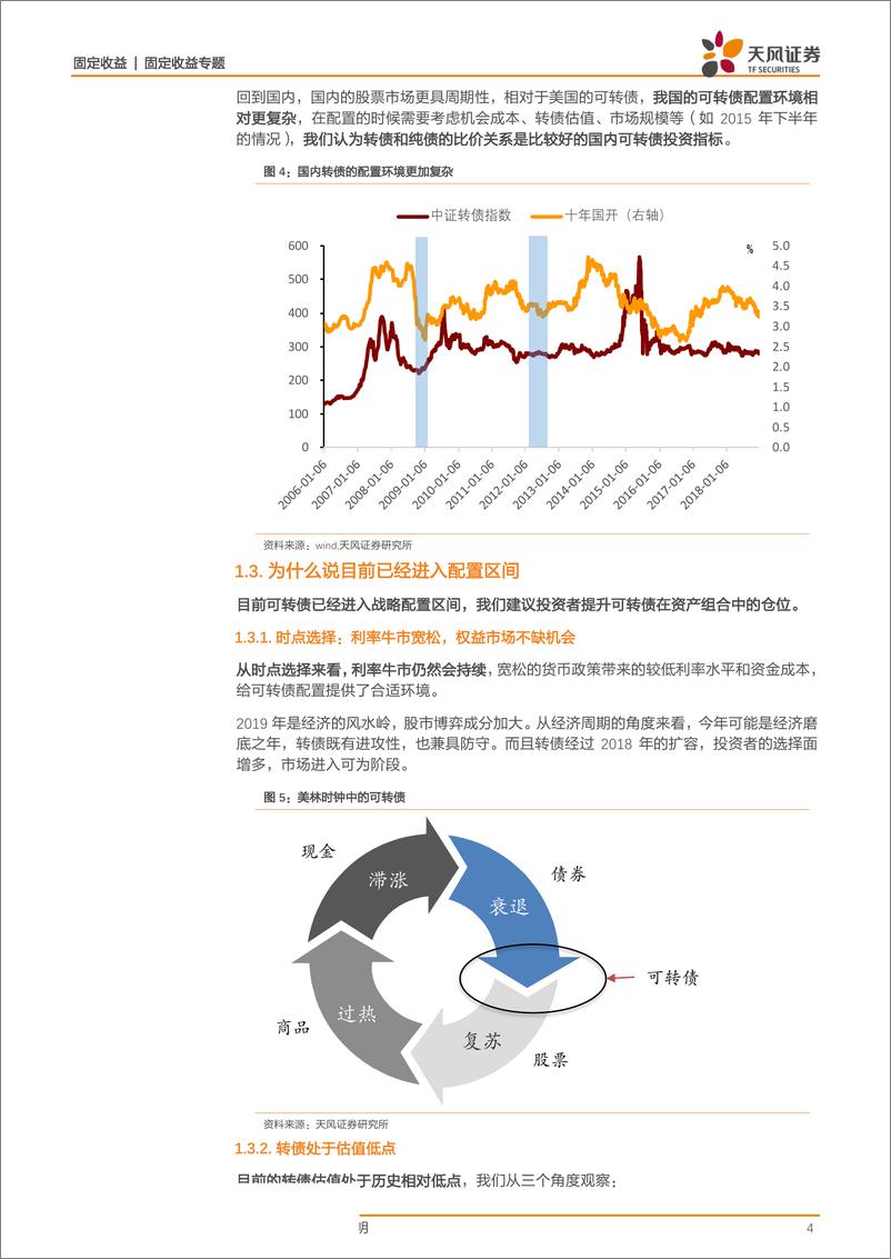 《可转债战略配置系列（一）：转债配置时点已到-20190115-天风证券-12页》 - 第5页预览图