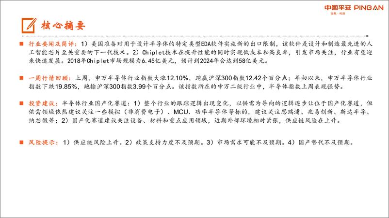 《电子行业周报：坚定看好半导体国产替代》 - 第2页预览图