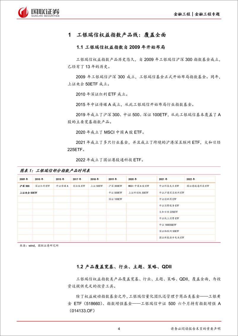 《金融工程专题：工银瑞信权益指数产品线分析-20220707-国联证券-19页》 - 第5页预览图