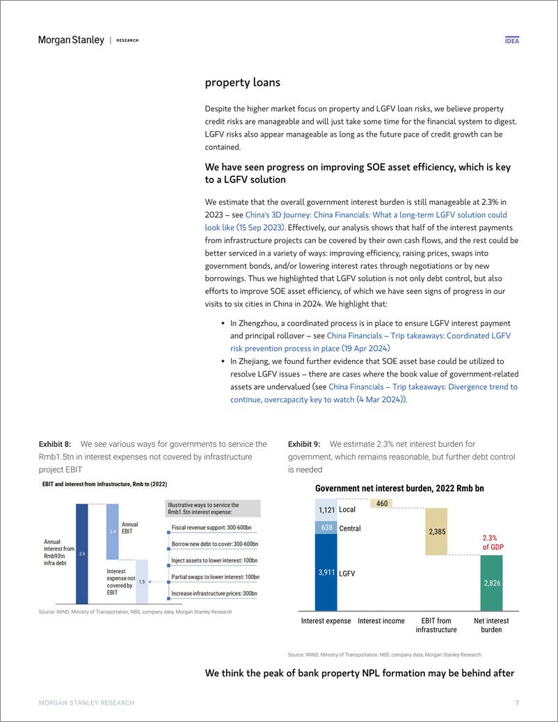 《Morgan Stanley-China Financials Better-than-expected progress on risk cont...-108563458》 - 第7页预览图