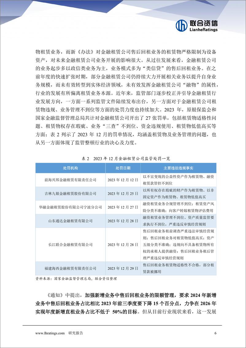 金融租赁行业发展迎来新阶段——浅析《金融租赁公司管理办法（征求意见稿）》对金融租赁公司未来发展的影响 - 第7页预览图