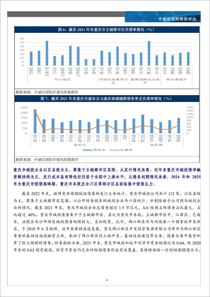 《中诚信-如何看待重庆市债务风险及化解难度-17页》 - 第5页预览图