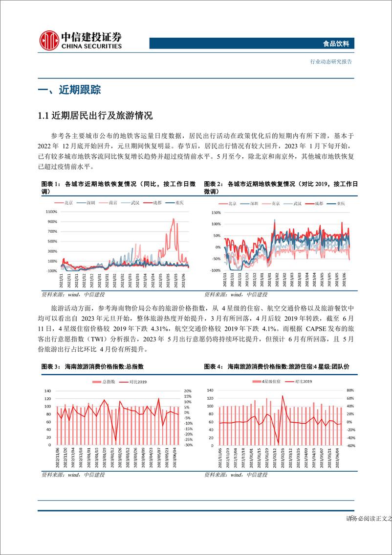 《食品饮料行业：白酒端午动销平稳，高温有望提振啤酒旺季销量-20230625-中信建投-26页》 - 第7页预览图