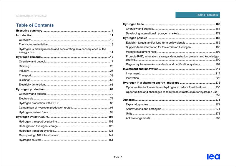 《全球氢能回顾2022（英）-288页》 - 第4页预览图