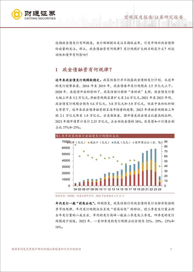 《宏观深度报告：政金债发行因何扩容？-240417-财通证券-11页》 - 第3页预览图