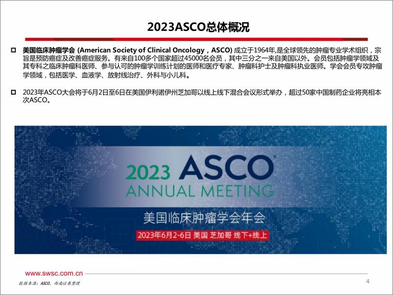 《创新药行业专题：中国之声闪耀2023ASCO（数据更新）-20230605-西南证券-61页》 - 第6页预览图