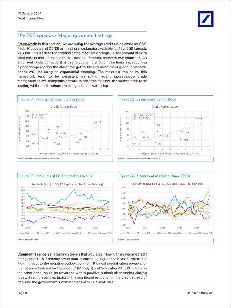 《Deutsche Bank-Fixed Income Blog EGBs Relative Value Corner-110915459》 - 第8页预览图