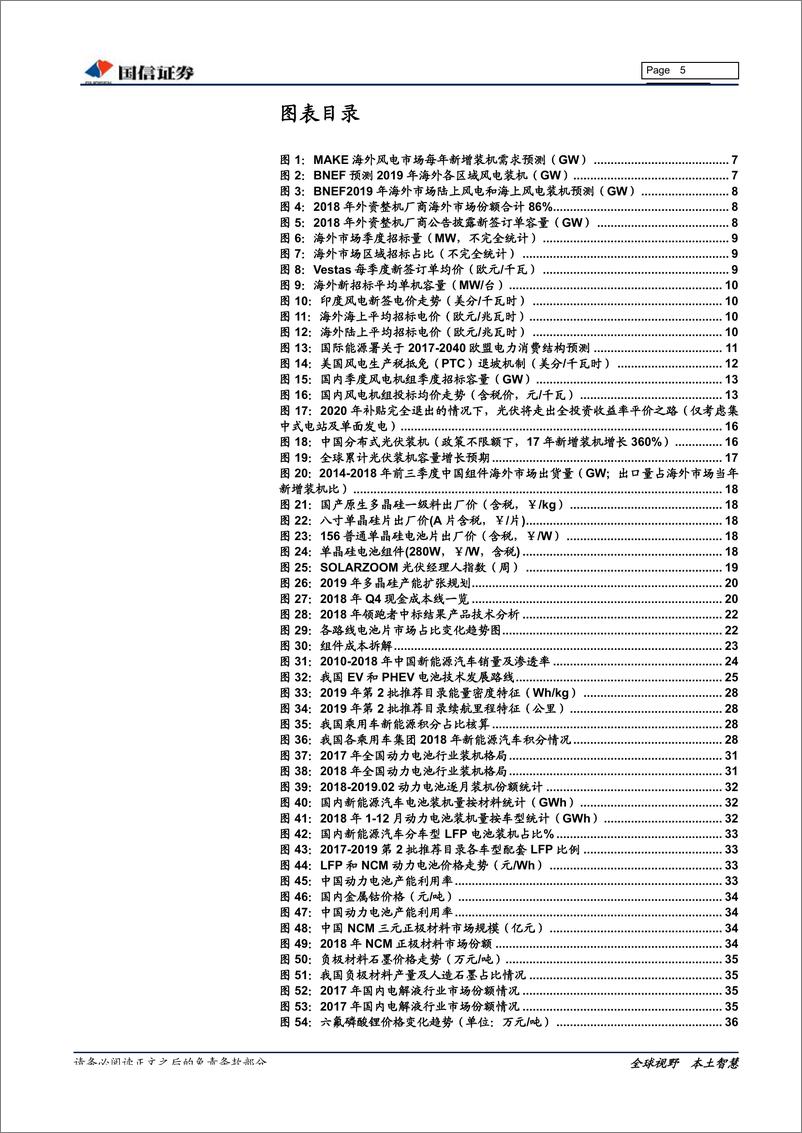 《新能源行业2019年二季度投资策略：静待政策落地，新能源景气度回升-20190408-国信证券-47页》 - 第6页预览图